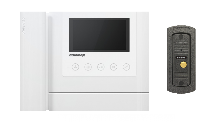 Комплект "Минимум" Commax CDV-43M 4,3"
