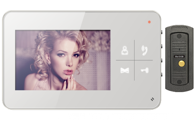 Комплект "Минимум" Qualvision QV-IDS4425 4,3" 