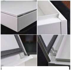 Бокс металлический BM-NG накалдной, герметичный Габариты: 500x500x100 мм