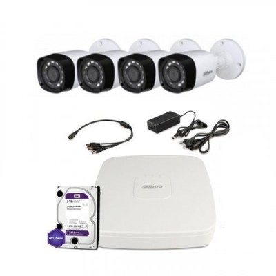 Комплект видеонаблюдения Dahua 4 HDCVI 2Mp 1 1 1 