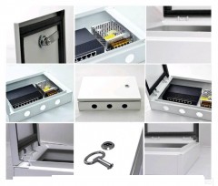 Бокс монтажный BM-300х210х70 (IP56) накладной, герметичный