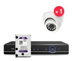Комплект видеонаблюдения Dahua 1 Камера 720p (1 MP)