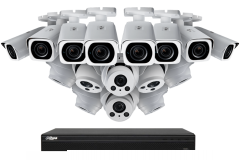 Комплект видеонаблюдения Dahua 16 Камер 1080p (2 MP)