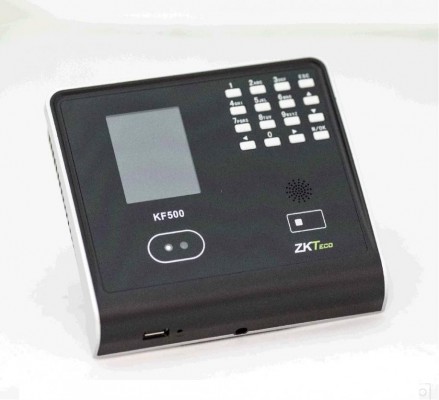 Терминал учета рабочего времени с распознаванием лиц ZKTeco KF500/ID 