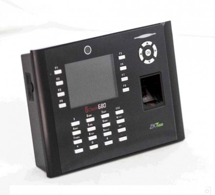 Биометрический терминал для учета рабочего времени ZKSOFTWARE Iclock680/ID 