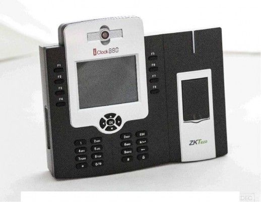 Биометрический терминал для учета рабочего времени ZKSOFTWARE Iclock880/ID 